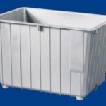Die-cast aluminium oil tank